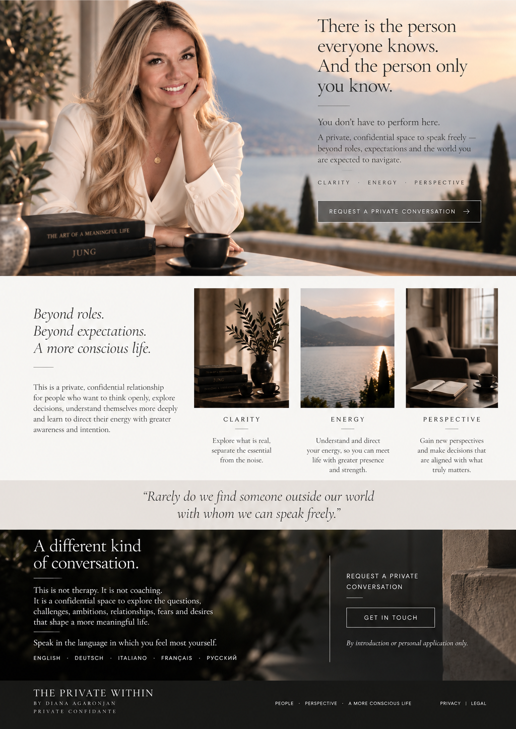 Home page of The Private Within